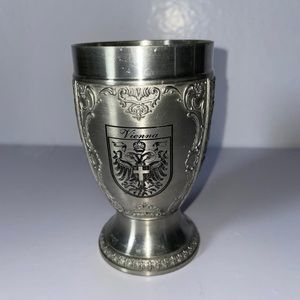 VIENNA SKS ZINN WINE GOBLET.